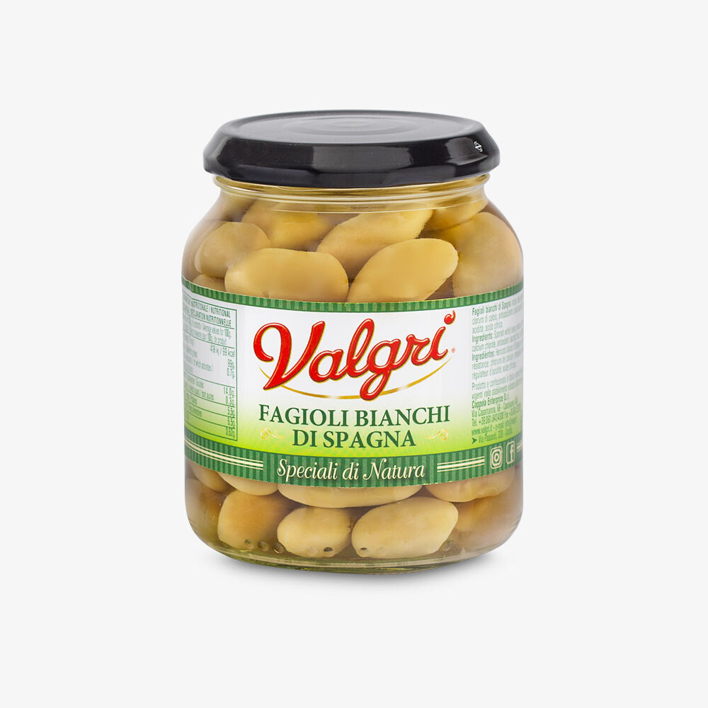 Fagioli Bianchi di Spagna in vetro 340gx12