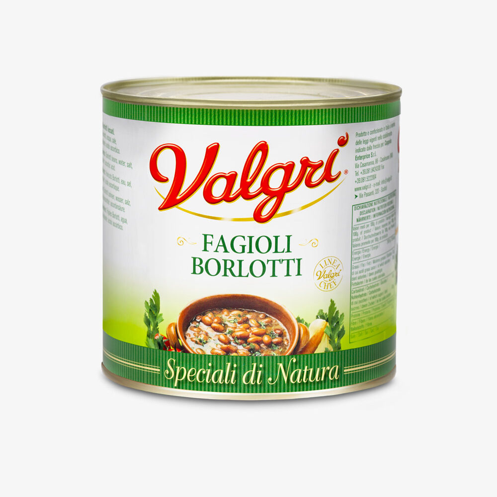 Fagioli borlotti in scatola 2500gx6